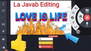 Glow Colour Full 3D Text Banaye//Kinemaster Se Ab Editing Hua Aasan//Best' Fire Text Editing Hindi