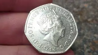 BEATRIX POTTER 2017 50 PENCE COIN CHECK YOUR CHANGE #1443