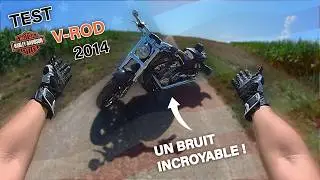 TEST HARLEY DAVIDSON V-ROD 1250 2014 ! PRESQUE SPORTIVE ?