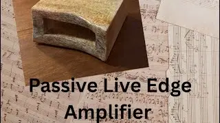 Live Edge Passive Phone Amplifier 