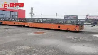 Electric Trackless Transfer Trolley,10T Industrial Transfer Trolley
