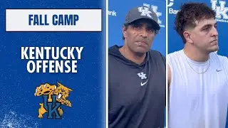 Kentucky's offense previews Week 1 matchup with Toledo