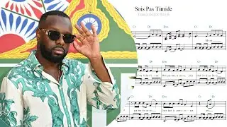 Gims &mdash; Sois pas timide &mdash; Piano Sheet Music