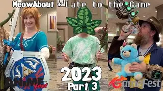 AnimeFest GameFest Dallas, TX - 2023 with MeowAbout + Late to the Game (Part 3)