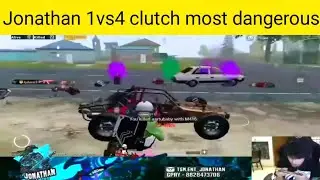 Top LEGENDARY 2021 Clutch By JONATHAN | jonathan best 1vs4 clutches