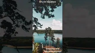 Orc In Lithuania #shorts #fantasy #travel