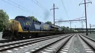 Train Simulator 2015 HD: DTG CSX GE AC6000CW Physics Mod Released 4/16/15 (CW60AH & CW46AH)