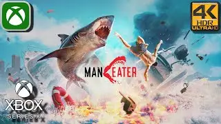 (XBOX SERIES X) MAN EATER GAMPLAY 4K - HDR