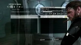 METAL GEAR SOLID V GROUND ZEROES Tapes - Chico's Tape 3