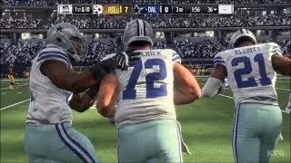Madden NFL 18 - Dallas Cowboys vs Pittsburgh Steelers - Gameplay (HD) [1080p60FPS]
