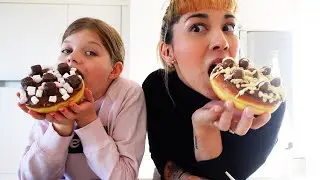 VLOG! CRAQUAGE TOTAL sur des BEIGNETS GÉANTS! UNBOXING, HAUL de COURSES et DÉGUSTATION