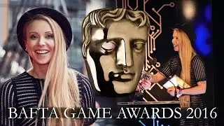 Julia Hardy with The Sound Architect at the BAFTA Games Awards 2016