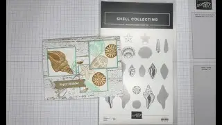 Stampin’ Up! Shell Collecting Birthday Card Tutorial #diy #papercrafting #patternedpaper #handmade