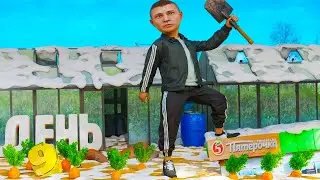 Я ЖИВУ 30 ДНЕЙ в GTA RADMIR #9 - ПРОМЕНЯЛ ТОП БИЗНЕС НА ОГОРОДЫ!😱(Радмир Рп/Hassle Online)
