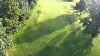 The Royal Musselburgh Golf Course using  DJI Phantom 2 Vision Plus