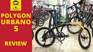 POLYGON URBANO 5 Shimano Sora 9 speed | Folding Bike Malaysia Basikal Sepeda Lipat Review [ENGSUB]