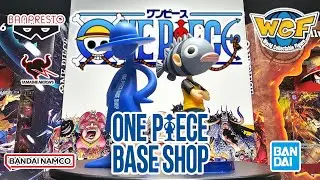 One Piece Base Shop WCF Eiichiro Oda Luffy Logo Type Figure Unboxing #onepiece #onepiecetcg #anime 