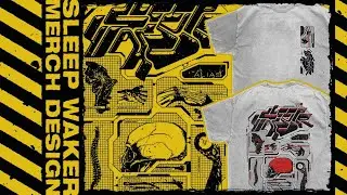 [ LAB 13 ] X [ SLEEP WAKER ] - [ MERCH DESIGN SPEED ART ]