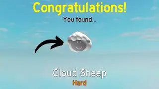 How To Get Cloud Sheep in Find The Sheep | Roblox