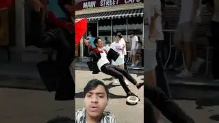 Gravity Has Left the Chat: Street Performer Shocks Crowd