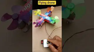Make a flying drone at home &bull; Dc motor project new experiment.