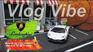 Lamborghini Aventador LP750 Diecast Model Vehicle Car || Model Scale 1:32 || Vlog Vibe || Episode 02