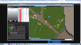 Huntercoin: ME - upcoming interface - red invasion to green base