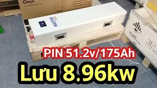 Shop Solar - Hơn 10 củ, Pin BYD 51.2v/175Ah lưu trữ điện mặt trời ok, giá rẻ