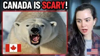 American Girl SHOCKED by Canada's DANGEROUS Animals!