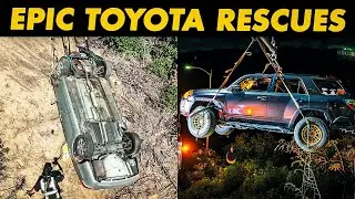 INSANE TOYOTA FREEWAY COMPILATION Crashes and Rescues