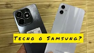 Tecno spark 20 frente al Samsung a05 [ test de potencia y gráficos ] cual comprar?