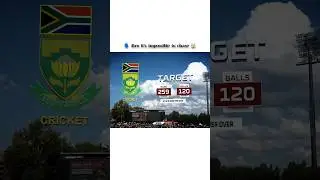 Biggest RUN-CHASE in t20is 🤯 #southafrica #trending #shorts