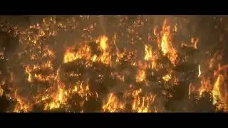 Forest Fire in Houdini and Maya