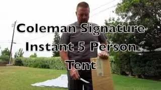 Coleman Signature Series 5 Person Instant Dome Tent