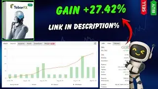 ToborFX EA MT4 | No DLL Forex Robot | Prop Firm Safe Auto Trading EA