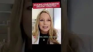 Scaling Your Business and Exit Strategy #businesstips #strategy #janauselton
