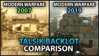Backlot Map Comparison - COD 4 vs Modern Warfare (2007-2019)