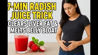 7-Min Radish Juice Trick Clears Liver Fat & Melts Belly Bloat&rdquo;