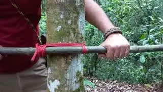Amarra quadrada   Livro Guia B&aacute;sico de Sobreviv&ecirc;ncia