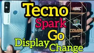 Tecno Spark go KE5 display replacement ||tecno Spark go KE5 display change easy trick #repair #phone