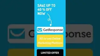 Last Day Sale of GETRESPONSE  Grab the Offer Now.