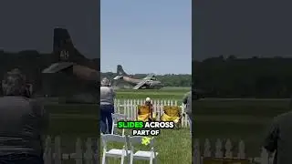 Vintage Warbird Lands with Gear Failure&mdash;Epic Save at Airshow! ✈️🔥