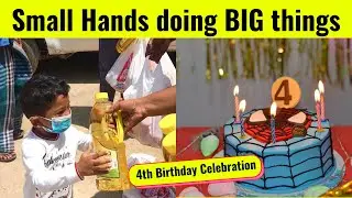Little Tharun 4th birthday Celebration | Charity help in Dubai