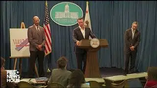 WATCH: California Gov. Newsom announces crackdown on vaping and cannabis oils