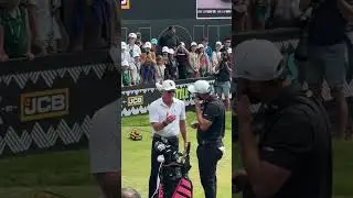 Jon Rahm LEAVES Greg Norman HANGING at LIV GOLF UK
