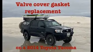 Замена прокладки клапанной крышки на нашем 4-литровом Toyota Tacoma 2014 года выпуска
