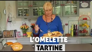 Recette du petit déjeuner : l'omelette tartine | En cuisine avec Sophie