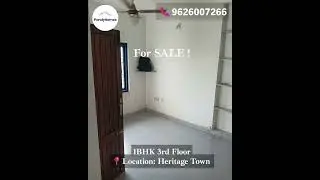 SALE - 1BHK in Heritage Town | Pondyhomes #pondicherry #home #realestate #sale #property #flat #1bhk