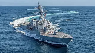 U.S. Navy &bull; Life at Sea Aboard Powerful Arleigh Burke-Class Guided Missile Destroyer