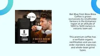 Get The Finest Hand-Picked, Wet-Hulled Kintamani Coffee | Medium-Dark Premium Brew
